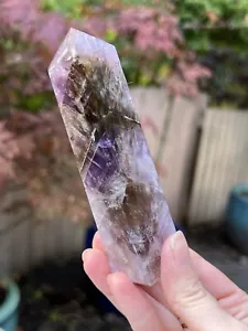 Super Seven Melody Stone 4 Sided Crystal Point Tower Wand 176g 22 AAA+ - Picture 1 of 12