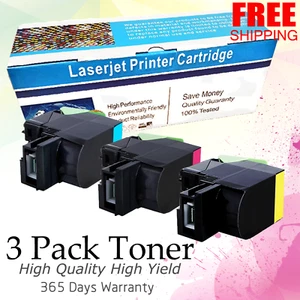 3PK Yellow Cyan Magenta Toner Set For Lexmark 701XY 701XC 701XM CS510DTE CS510DE - Picture 1 of 1