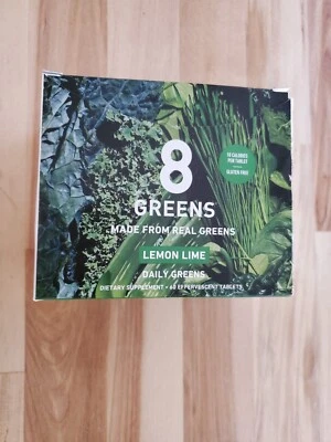 8 verdes limón lima 60 tabs exp. 03/24 SELLADO Hecho de Verdes Reales Foto 1 de 4