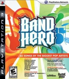 BRANDNEU PS3 Band Hero Gitarre Rock Spiel PlayStation 3 VERSIEGELT - Bild 1 von 1