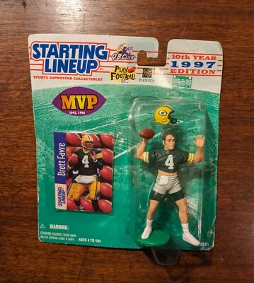Línea Inicial Deportes Superestrella Coleccionables 10º Año 1997 Edición Brett Favre Foto 1 de 3
