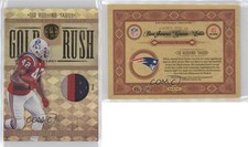 2011 Panini Gold Standard Rush Materials Prime /25 BenJarvus Green-Ellis #15