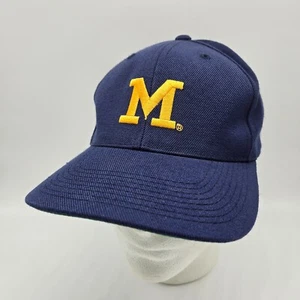 Vintage Sports Specialties Michigan Wolverines Fitted Hat 7 1/8 Big Logo 90s EUC - Picture 1 of 10