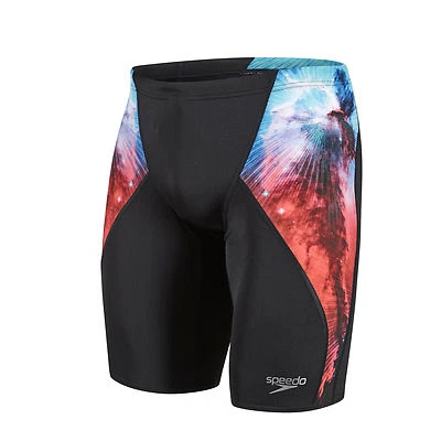 Speedo Badehose mit Bein für Herren knielange Jammer Schwimmhose chlorbeständig