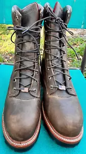 Vintage Chippewa Super DNA 9" Waterproof Steel Toe Insulated Logger 11.5 NWOB! - Picture 1 of 10