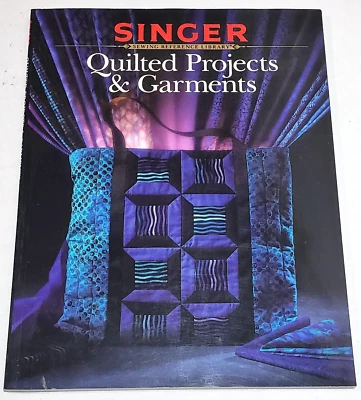 Vintage Sewing Reference Library Quilted Projects & Garments Book Full Color - Image 1 of 2