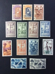 BroadviewStamps Samali Coast. 13 stamps including #223. MNH F-VF Few sweated gum - Picture 1 of 2