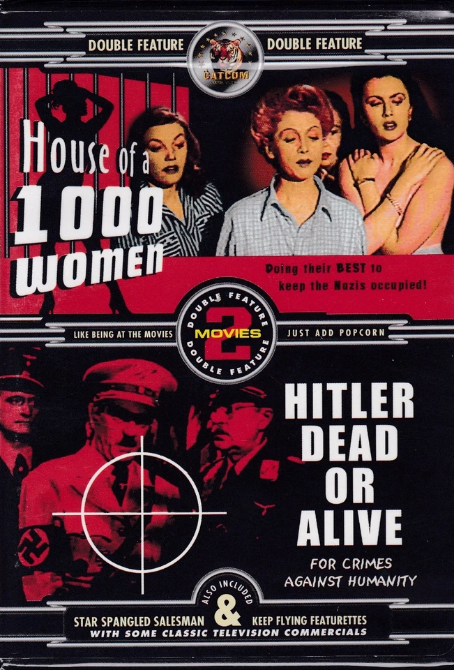 HOUSE OF 1000 WOMEN / HITLER DEAD OR ALIVE - DVD - NEW - Image 1 of 1