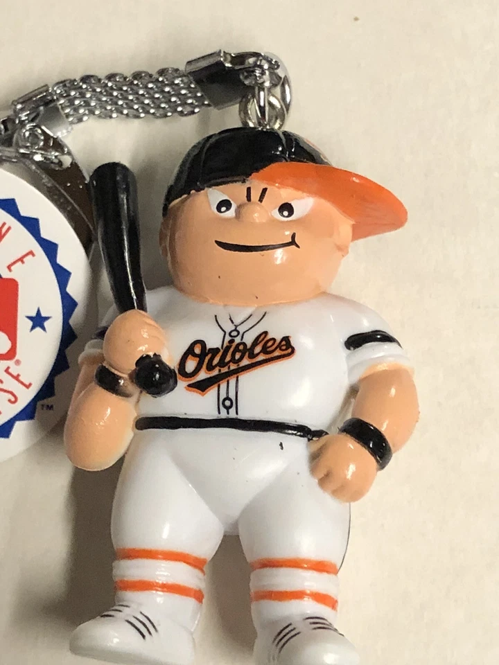 Baltimore Orioles KEYCHAIN Lil Oriole ROUND LICENSED  MLB - Image 1 of 1