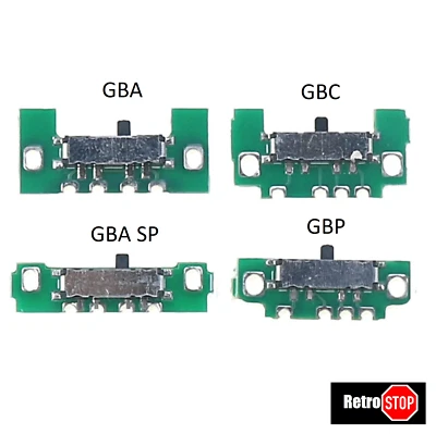 Ricambio Interruttore GameBoy Color Pocket Advance SP Interruttore Alimentazione Power Switch NUOVO ✅