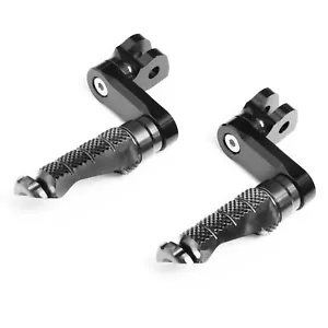 R-FIGHT estriberas bajas delanteras 40 mm negras para Triumph Trident 660 21 22 23 - Imagen 1 de 6