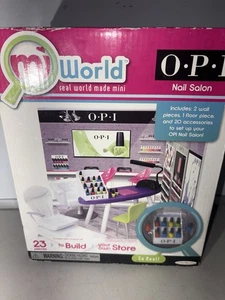 Jakks Pacific OPI MiWorld  Mi Parts Nail Salon Sweet Factory Candy Store New - Picture 1 of 9