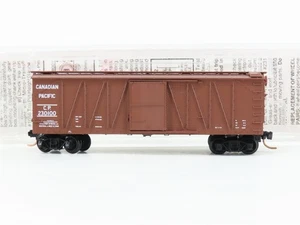 N Scale Micro-Trains MTL 28120 CP Canadian Pacific 40' Braced Boxcar #230100 - Picture 1 of 13