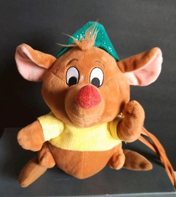 Raro Disney Store Gus-Gus Peluche Ratón Cartera Bolso de Mano 9" Foto 1 de 4