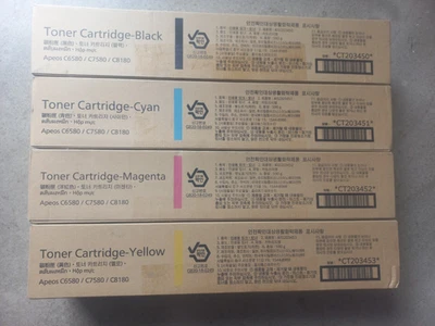 Genuine FUJIFILM KYMC TONERS CT203450 CT203451 CT203452 CT203453 6580 7580 8180 - Image 1 of 4