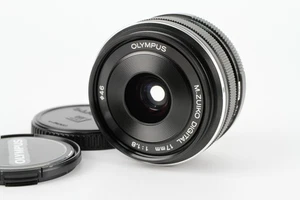 OLYMPUS M.ZUIKO DIGITAL 17mm F1.8 BLACK From Japan [Top Mint] #761A - Picture 1 of 12