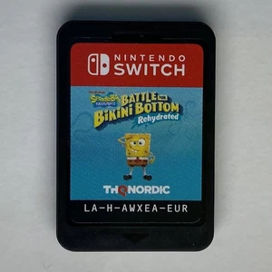 Switch Spongebob Schwammkopf Battle for Bikini Bottom - Rehydraded + Leerhülle - Bild 1 von 2