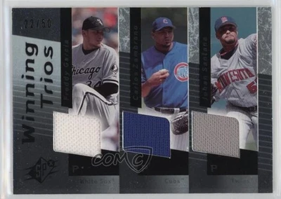 Tríos ganadores SPx 2007 plata/50 Freddy Garcia Carlos Zambrano Johan Santana Foto 1 de 2