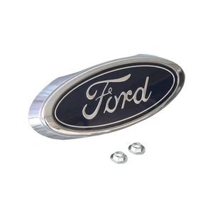 1987 - 1991 F Truck & Bronco Blue Ford Oval Grille Emblem - Picture 1 of 8