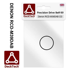 DeckTech® Replacement Belt for Denon CD Player RCD-M39DAB RCDM39DAB RCD M39DAB - Picture 1 of 3