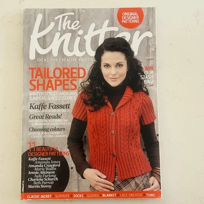 The Knitter Magazine Knitting Pattern Issue 12 Tailored Shapes Winter Style - Image 1 of 4