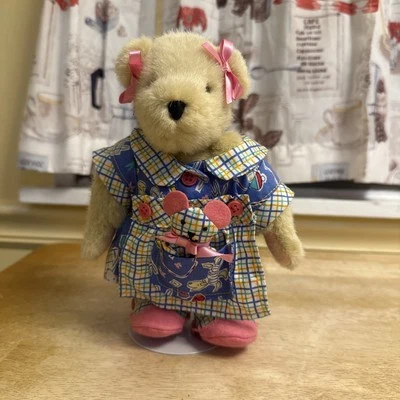 Oso de Peluche Vintage 8" Muffy Vanderbear "Jam Session" Nuevo con Etiqueta Conjunto y Cuchara Foto 1 de 3