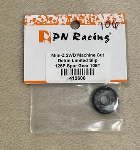 PN Racing Mini-Z Machine Cut Delrin Limited Slip 126P Spur Gear 106T #412606 - Picture 1 of 1