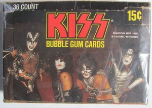 1978 Donruss KISS Empty Trading Card Display Box - Picture 1 of 4