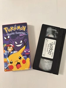 Pokemon Psychic Surprise Vhs Movie Viz Video Battle For The Marsh Badge Nice - Picture 1 of 7