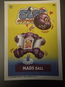 Slop Culture Kinderkarte 2024 Mad Ball Müll Eimer GPK Mark Pingitore - Bild 1 von 1