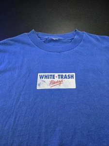 Camiseta Parodia Jason Lee Walmart Patinetas Ciegas Basura Blanca De Colección, Talla L 21x32" - Imagen 1 de 14