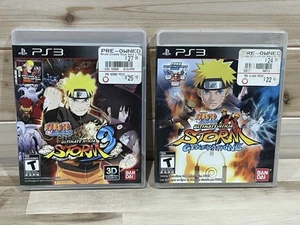 Awesome PlayStation 3 PS3 Game Naruto Ultimate Ninja Storm 3 & Storm Generations - Picture 1 of 4