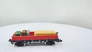 *LEGGI Bachmann Scala N Union Pacific Railroad UPRR Gondola Auto con Carico - Foto 1 di 6