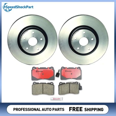 Rotores de freno de disco delanteros Brembo pastillas de freno para Subaru Impreza 2005-2014 Foto 1 de 4