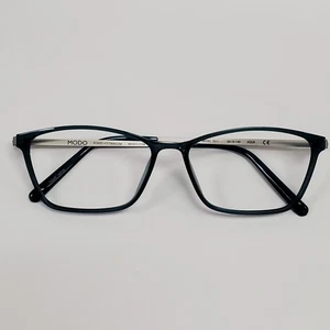 Modo Model 7011 Eyeglass Frame  R100 Titantium 54 15 145 Aqua - Picture 1 of 5