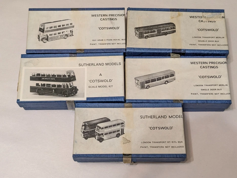 Kits de bus Western Precision Casting/Sutherland 4 mm - Varios modelos a elegir Foto 1 de 1