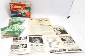 Touring Vtg 1947 Automobile Card Game Improved Edition Parker Brothers Complete - Picture 1 of 8