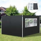 3 m Gazebo Replacement Exchangeable Side Panel Wall Panels w/ Window