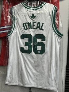Shaquille O’Neal Shaq Signed Autograph Boston Celtics Jersey PSA COA (CBMH) - Picture 1 of 3