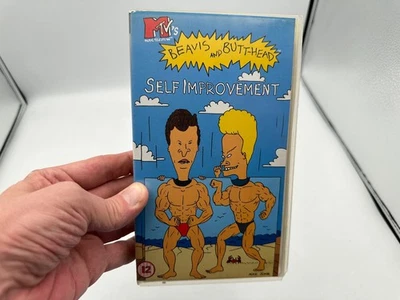 Beavis And Butthead Self Improvement (VHS 1999 PAL) - Image 1 of 4