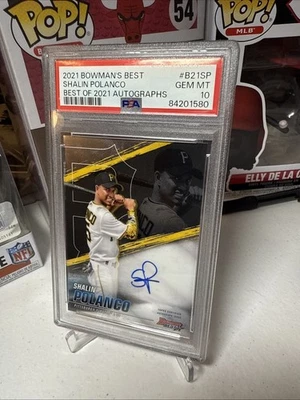 2021 - Bowmans Best - Shalin Polanco - Best of 2021  Auto PSA 10 🔥💎🔥 - Image 1 of 2