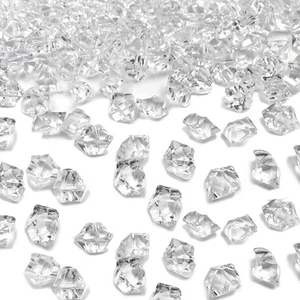 Fake Ice Cubes, 1000 Pcs Acrylic Rocks for Centerpieces, 11*14mm-1000pcs - Picture 1 of 5