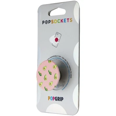PopSockets PopGrip Expanding Stand and Grip with Swappable Top - Avocados Pink - Image 1 of 2