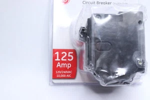 GE Double Pole Circuit Breaker 125A THQL21125P - Picture 1 of 6