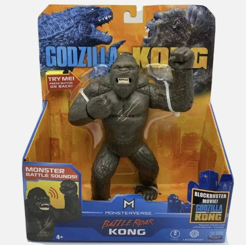 7" Godzilla vs King Kong Movie Deluxe w/ Battle Roar Sound Action Figure New! Cover