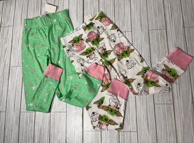 Star Wars/Yoda Green PJ 2PC pant set Size 6 - Image 1 of 4