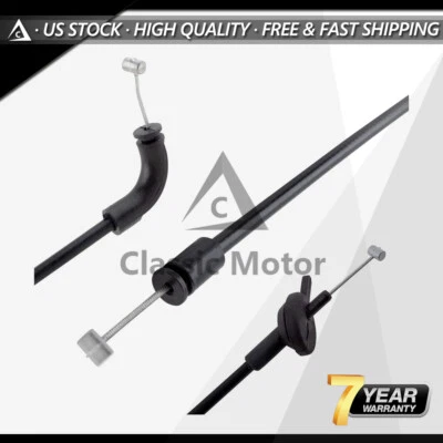 Cable de liberación del capó del motor delantero central trasero 3 piezas para BMW 750i 750Li 2006-2008 Foto 1 de 4