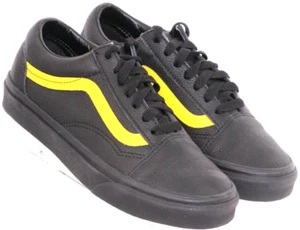 NEW Vans 500714 Old Skool Black Yellow Skateboarding Sneaker Shoes Womens US 6.5 - Picture 1 of 9