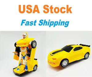 Transform Car Robot, Automatic Turn and Transform, Realistischer Motorsound - Bild 1 von 4