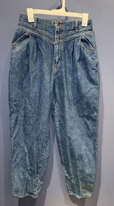 28 X 25 LEVI 1970 Empire Waist Baggy Tback Jeans, Distressed, Slash Pocket (12) - Picture 1 of 11